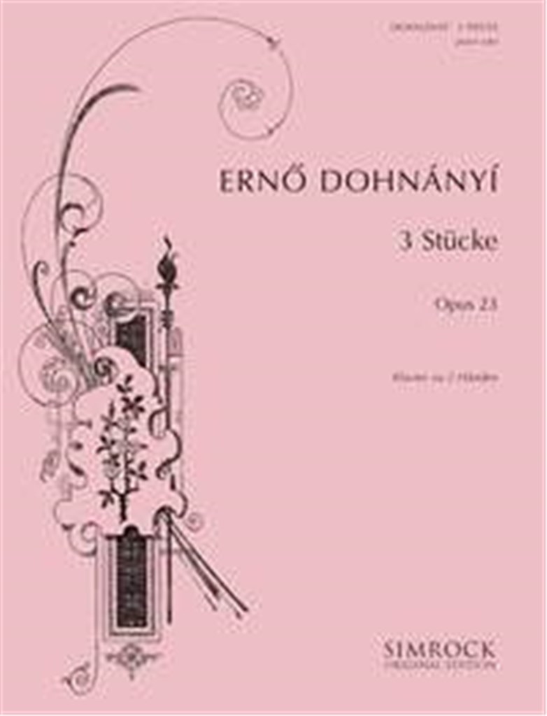Three Pieces op. 23